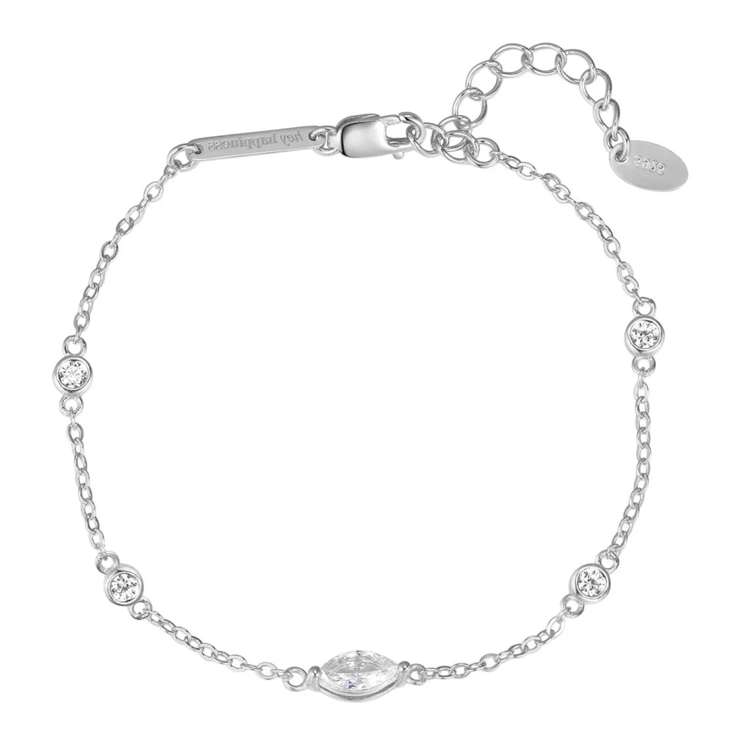 Charm Armbänder | Hey Happiness Radiant Armband Vergoldet Sterlingsilber