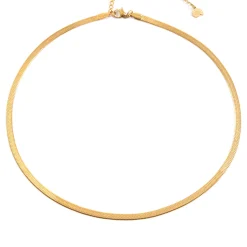 Filigrane Ketten | Hey Happiness Schlangenkette Gold