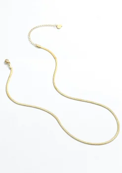 Filigrane Ketten | Hey Happiness Schlangenkette Gold
