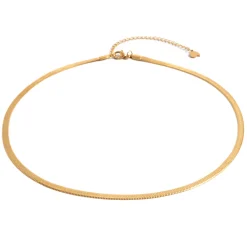 Filigrane Ketten | Hey Happiness Schlangenkette Gold