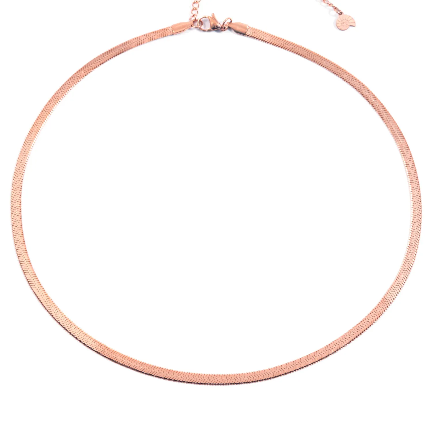 Filigrane Ketten | Hey Happiness Schlangenkette Rosegold Rose Gold