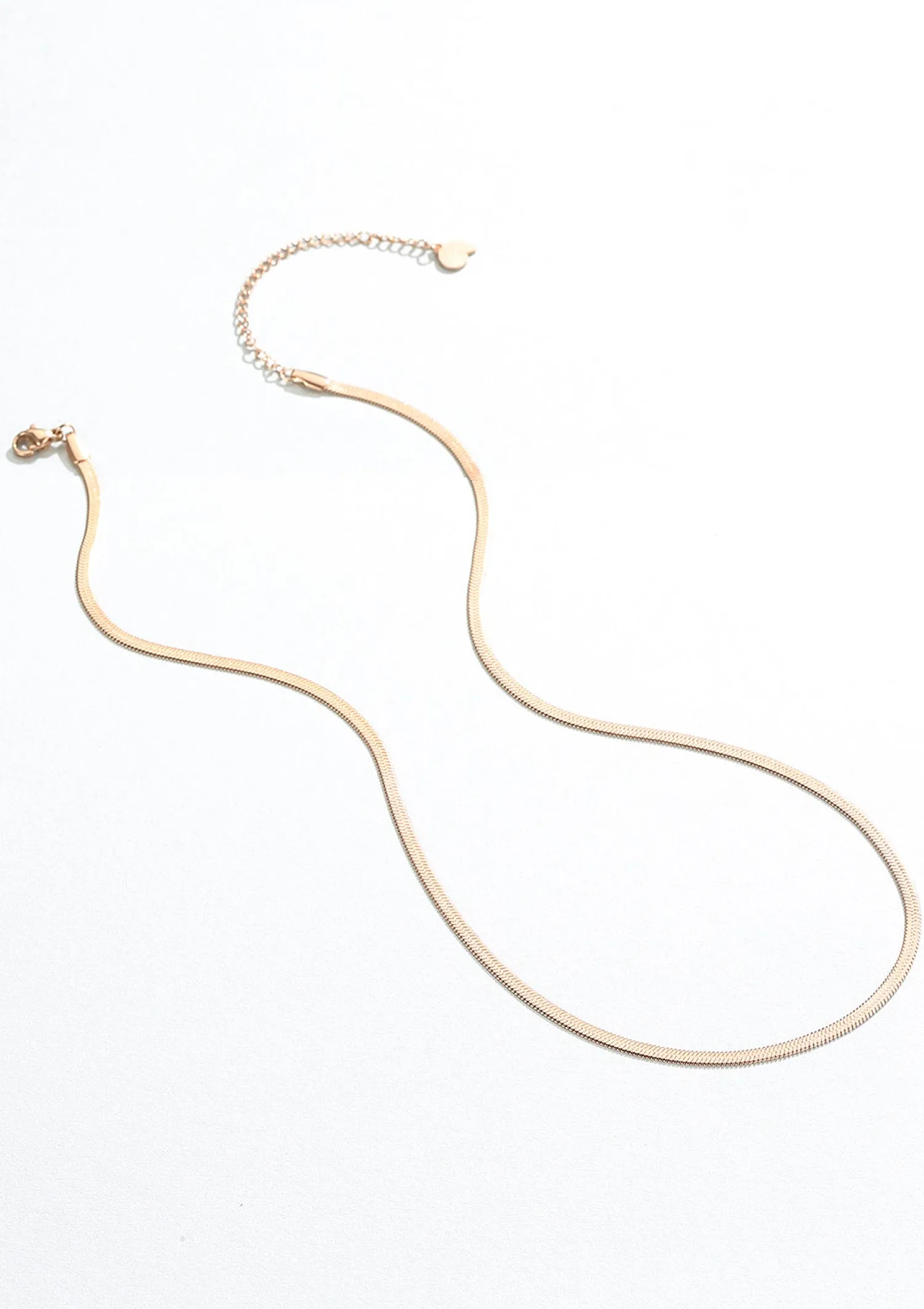 Filigrane Ketten | Hey Happiness Schlangenkette Rosegold Rose Gold