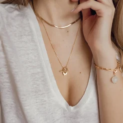Choker Ketten | Filigrane Ketten | Hey Happiness Schlichte Choker Kette in Gold