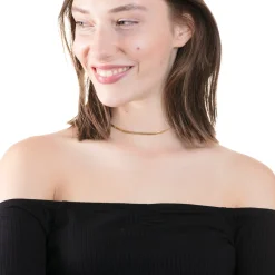 Choker Ketten | Filigrane Ketten | Hey Happiness Schlichte Choker Kette in Gold