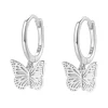 Huggie Ohrringe | Hey Happiness Schmetterling Huggie Ohrringe Sterlingsilber Silver
