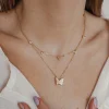 Necklace Sets | Hey Happiness Schmetterling Ketten Sterlingsilber in Gold