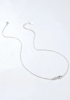 Filigrane Ketten | Hey Happiness Sicherheitsnadel Kette Sterlingsilber Silver