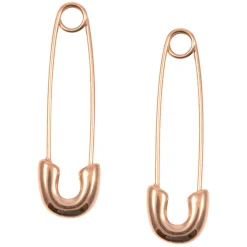 Ohrstecker | Hey Happiness Sicherheitsnadel Ohrringe Rosegold Rose Gold