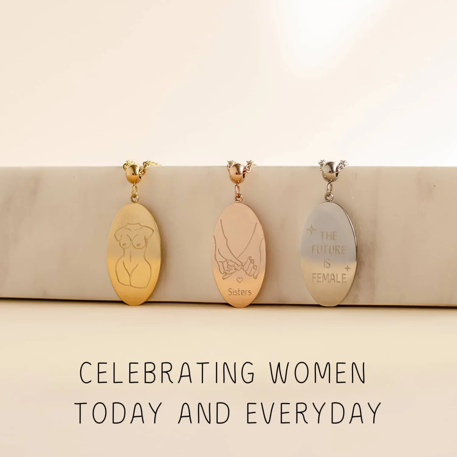 Anhänger | Hey Happiness Sisters Pendant Necklace