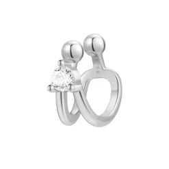 Ear Cuffs | Ohrstecker | Hey Happiness Solitär Ear Cuff Sterlingsilber Silver