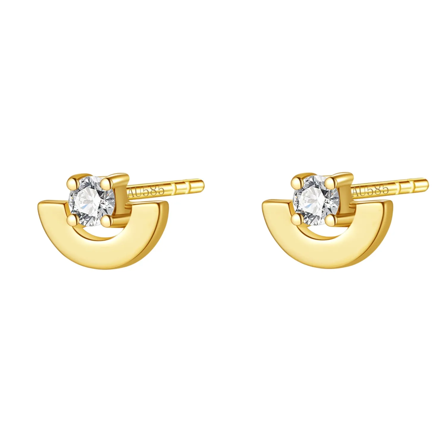 Ohrstecker | Hey Happiness Solstice Ohrstecker 585 Gold