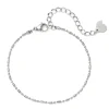 Ketten Armbänder | Hey Happiness Stab und Kugel Armband in Silber Silver