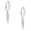 Huggie Ohrringe | Hey Happiness Stachel Huggies Ohrringe Sterlingsilber Silver