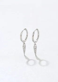 Huggie Ohrringe | Hey Happiness Stachel Huggies Ohrringe Sterlingsilber Silver