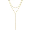 Lariat Necklaces | Filigrane Ketten | Hey Happiness Starburst Y Kette Doppelreihig