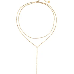 Lariat Necklaces | Filigrane Ketten | Hey Happiness Starburst Y Kette Doppelreihig