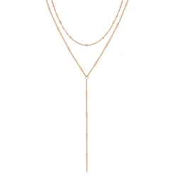 Lariat Necklaces | Filigrane Ketten | Hey Happiness Starburst Y Kette Doppelreihig