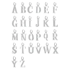 Anhänger | Hey Happiness Sterlingsilber Anhänger Buchstabe Silver