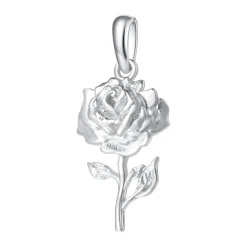 Anhänger | Hey Happiness Sterlingsilber Anhänger Rose Silver