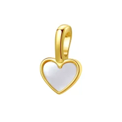 Anhänger | Hey Happiness Sterlingsilber Herz Anhänger zum Anklipsen