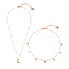 Necklace Sets | Choker Ketten | Hey Happiness Stern Choker Mond Kette Schmuckset in Rosegold Rose Gold