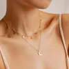 Necklace Sets | Choker Ketten | Hey Happiness Stern Choker Mond Kette Schmuckset in farbe Gold