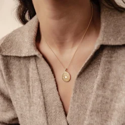 Filigrane Ketten | Anhänger | Hey Happiness Stern der Lakshmi Mandala Anhänger Halskette für Einsicht aus Sterlingsilber