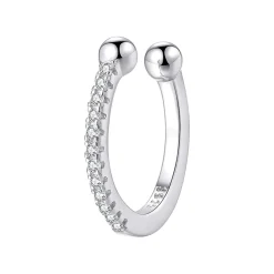 Ear Cuffs | Ohrstecker | Hey Happiness Strass Ear Cuff Ohrring Sterlingsilber Silver