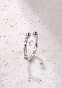 Ear Cuffs | Ohrstecker | Hey Happiness Strass Ear Cuff Ohrring Sterlingsilber Silver