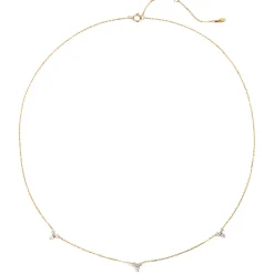 Filigrane Ketten | Hey Happiness Trinität Kette aus 14K Gold