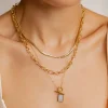 Necklace Sets | Hey Happiness Trio Layering Ketten Set Veret Gold