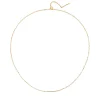 Lariat Necklaces | Filigrane Ketten | Hey Happiness Unisex Damen Herren Kabelkette Gold