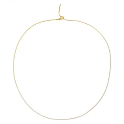 Lariat Necklaces | Filigrane Ketten | Hey Happiness Unisex Runde Schlangenkette Gold