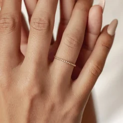 Trauringe Und Eheringe | Hey Happiness Vereinigung Kugel Ring 14K Gold