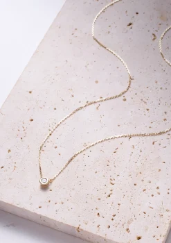 Filigrane Ketten | Hey Happiness Vollendung Diamant Halskette 14K Gold
