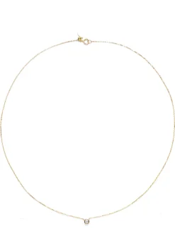 Filigrane Ketten | Hey Happiness Vollendung Diamant Halskette 14K Gold