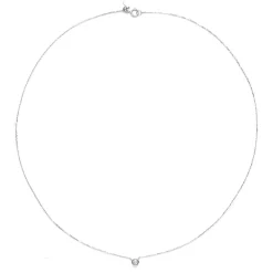 Filigrane Ketten | Hey Happiness Vollendung Diamant Halskette 14K Gold