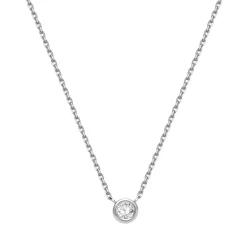 Filigrane Ketten | Hey Happiness Vollendung Diamant Halskette 14K Gold