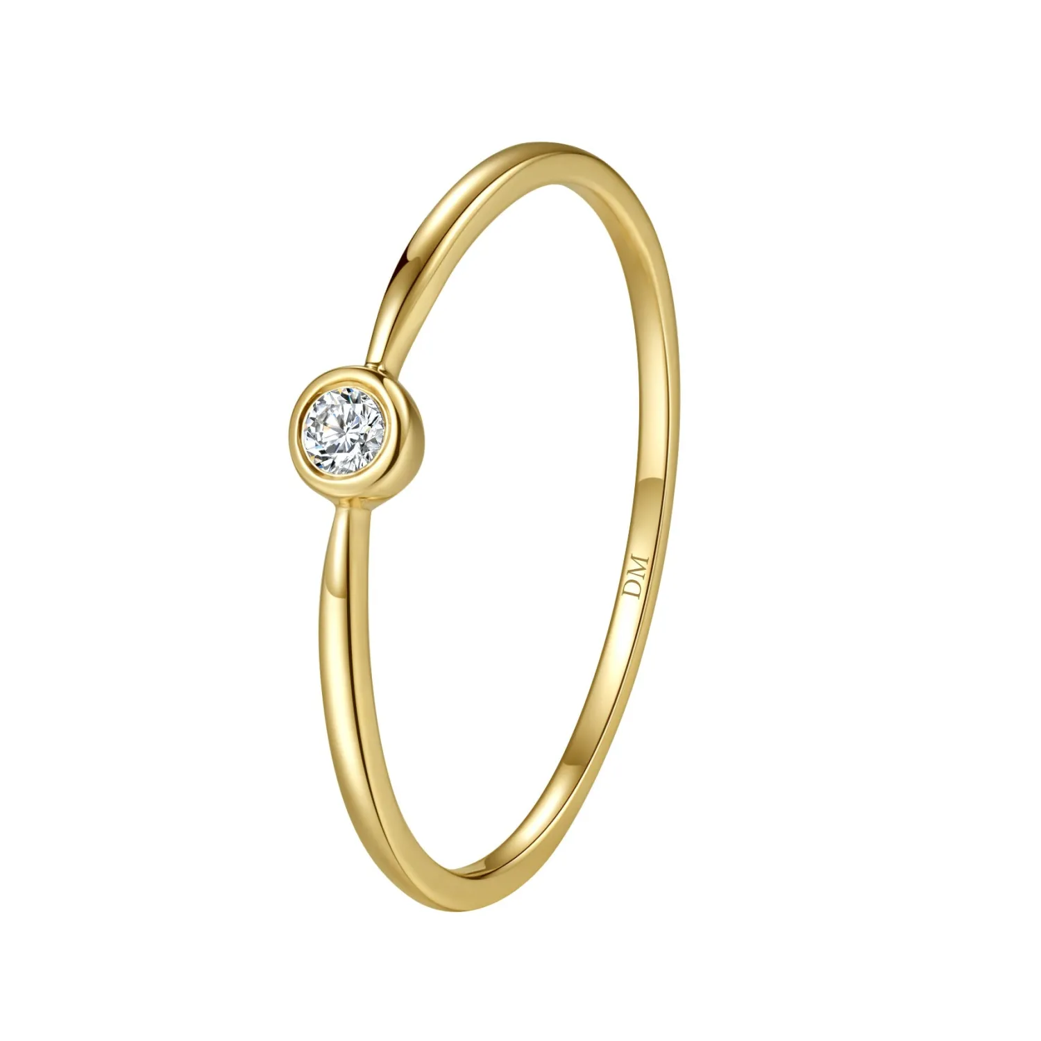 Trauringe Und Eheringe | Hey Happiness Vollendung Diamant Ring 14K Gold