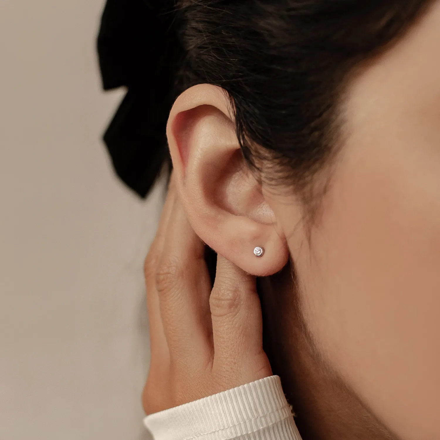 Ohrstecker | Hey Happiness Vollendung Ohrstecker 14K Gold