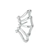 Ohrstecker | Hey Happiness Wickelflügel Ohrring aus Sterlingsilber Silver