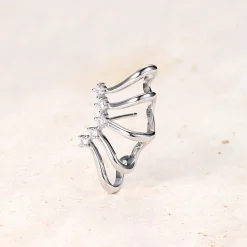 Ohrstecker | Hey Happiness Wickelflügel Ohrring aus Sterlingsilber Silver