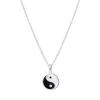 Filigrane Ketten | Hey Happiness Yin Yang Anhänger Kette Sterlingsilber Silver