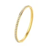 Schlichte Ringe | Hey Happiness Zierlicher Ring mit Schmucksteinen Vergoldet