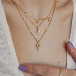 Schlichte Ringe | Hey Happiness Zirkonia Kordelring Sterlingsilber in Gold