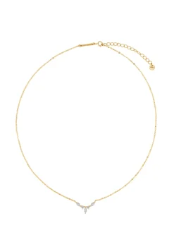 Filigrane Ketten | Hey Happiness Zirkonia Krone Kette Sterlingsilber