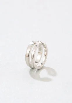 Ear Cuffs | Ohrstecker | Hey Happiness Zweireihige Ear Cuff Ohrringe Sterlingsilber Silver
